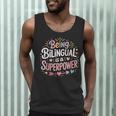 Being Bilingual Is A Superpower ESL Teacher School Men Tank Top, novelty gifts, funny gifts Being Bilingual Is A Superpower ESL Teacher School Men Tank Top, novelty gifts, funny gifts