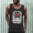 Bleached Teacher Para Life Paraprofessional Cute Messy Bun For Men Women Girls Kids Men Tank Top, novelty gifts, funny gifts