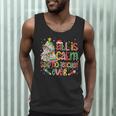 Book Tree All Is Calm Said No Teacher Ever Christmas Men Tank Top, novelty gifts, funny gifts