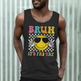 Bruh It's Fri-Yay Friday Weekend Smile Face Teacher Student Men Tank Top, novelty gifts, funny gifts