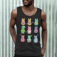 Bunny Reading Books Easter Day Librarian Teacher Book Men Tank Top, novelty gifts, funny gifts