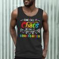 Some Call It Chaos We Call It Kindergarten Teacher Men Tank Top, novelty gifts, funny gifts Some Call It Chaos We Call It Kindergarten Teacher Men Tank Top, novelty gifts, funny gifts