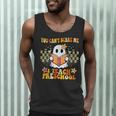 You Can't Scare Me I Teach Preschool Ghost Halloween Teacher Men Tank Top, novelty gifts, funny gifts