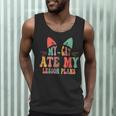 My Cat Ate My Lesson Plans Teacher Sarcastic Men Tank Top, novelty gifts, funny gifts