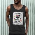 Cat It's Fine I'm Fine Everything Is Fine Teacher Life Men Tank Top, novelty gifts, funny gifts Cat It's Fine I'm Fine Everything Is Fine Teacher Life Men Tank Top, novelty gifts, funny gifts