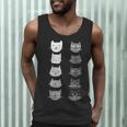Cat Themed Artist Value Scale Educational Art Teacher Men Tank Top, novelty gifts, funny gifts Cat Themed Artist Value Scale Educational Art Teacher Men Tank Top, novelty gifts, funny gifts