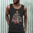 Christmas Library Tree Love Reading Books Nerd Teacher Men Tank Top, novelty gifts, funny gifts Christmas Library Tree Love Reading Books Nerd Teacher Men Tank Top, novelty gifts, funny gifts