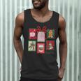 Christmas Teacher Stamps Men Tank Top, novelty gifts, funny gifts