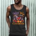 Way To Classroom Halloween Witch Three Cute Sloths Teacher Men Tank Top, novelty gifts, funny gifts