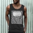 Composition Notebook Matching Group Halloween Teachers Men Tank Top, novelty gifts, funny gifts