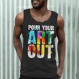 Cool Artist For Men Women Painter Art Teacher Paint Artists Men Tank Top, novelty gifts, funny gifts