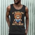 All The Cool Lions Are Reading Lion Teacher Men Women Kids Men Tank Top, novelty gifts, funny gifts