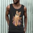 Coquette Music Note Patchwork Ghost Music Teacher Halloween Men Tank Top, novelty gifts, funny gifts