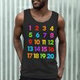 Counting 1-10 Learn To Count Number School Kids Teacher Men Tank Top, novelty gifts, funny gifts Counting 1-10 Learn To Count Number School Kids Teacher Men Tank Top, novelty gifts, funny gifts