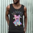 Cute Ghost Book Reading Halloween Teacher Top Girls Women Men Tank Top, novelty gifts, funny gifts