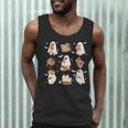 Cute Ghosts Reading Book Bookworm Halloween History Teacher Men Tank Top, novelty gifts, funny gifts Cute Ghosts Reading Book Bookworm Halloween History Teacher Men Tank Top, novelty gifts, funny gifts
