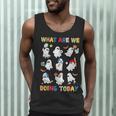 What Are We Doing Today Ghost PE Teacher Team Halloween Men Tank Top, novelty gifts, funny gifts What Are We Doing Today Ghost PE Teacher Team Halloween Men Tank Top, novelty gifts, funny gifts