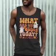 What Are We Doing Today Halloween PE Spooky Teacher Men Tank Top, novelty gifts, funny gifts