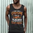 I Don't Need a Costume I'm An Art Teacher Retro Halloween Men Tank Top, novelty gifts, funny gifts