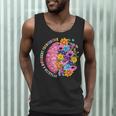 Dyslexia Different Perspective Reading Brain Floral Teacher Men Tank Top, novelty gifts, funny gifts