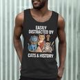 Easily Distracted By Cats & History Teacher Women Men Men Tank Top, novelty gifts, funny gifts Easily Distracted By Cats & History Teacher Women Men Men Tank Top, novelty gifts, funny gifts