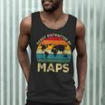 Easily Distracted By Maps Geography Teacher Men Tank Top, novelty gifts, funny gifts