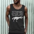 Lets Eat Kids Punctuation Saves Lives Dino Teacher Men Men Tank Top, novelty gifts, funny gifts Lets Eat Kids Punctuation Saves Lives Dino Teacher Men Men Tank Top, novelty gifts, funny gifts