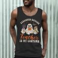 Exhausted Daycare Teacher Is My Costume Halloween Ghost Fun For Men Women Men Tank Top, novelty gifts, funny gifts