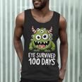 Eye Survived 100 Days Of School Monster Lover Teacher Kids Men Tank Top, novelty gifts, funny gifts Eye Survived 100 Days Of School Monster Lover Teacher Kids Men Tank Top, novelty gifts, funny gifts