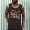 Fall In Love With Learning Autumn Teacher Thanksgiving Men Tank Top, novelty gifts, funny gifts