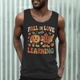 Fall In Love With Learning Retro Autumn Thanksgiving Teacher Men Tank Top, novelty gifts, funny gifts Fall In Love With Learning Retro Autumn Thanksgiving Teacher Men Tank Top, novelty gifts, funny gifts