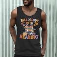 Fall In Love With Reading Halloween Stack Of Book Teacher Men Tank Top, novelty gifts, funny gifts Fall In Love With Reading Halloween Stack Of Book Teacher Men Tank Top, novelty gifts, funny gifts