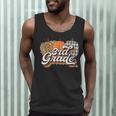 Fall Teacher Shirt 3rd Grade Teacher Retro Halloween Pumpkin Men Tank Top, novelty gifts, funny gifts