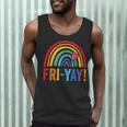 Fri-Yay Friyay Rainbow Colors Teacher Childrens Fun Designs Men Tank Top, novelty gifts, funny gifts