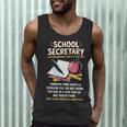 Front Office Teacher Admin Meaning School Secretary Men Tank Top, novelty gifts, funny gifts Front Office Teacher Admin Meaning School Secretary Men Tank Top, novelty gifts, funny gifts