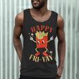 Fun Teacher Happy Fri Yay French Fries Friday Lovers Men Tank Top, novelty gifts, funny gifts