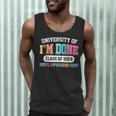 Fun University Of I'm Done Class Of 2025 Teacher Retirement Men Tank Top, novelty gifts, funny gifts