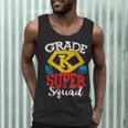 Grade K Super Squad Superhero Kindergarten Teacher Team Men Tank Top, novelty gifts, funny gifts
