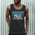 Grammar Police Comma Unit English Teacher Grammar Teacher For Men Women Men Tank Top, novelty gifts, funny gifts