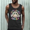 Groovy Retro Lets Learn Today Teacher Student Back To School Men Tank Top, novelty gifts, funny gifts