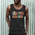 Groovy Substitute Teacher Retro Teacher Back To School Men Tank Top, novelty gifts, funny gifts Groovy Substitute Teacher Retro Teacher Back To School Men Tank Top, novelty gifts, funny gifts