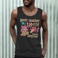 Half Teacher Half Iced Coffee Back To School Men Tank Top, novelty gifts, funny gifts Half Teacher Half Iced Coffee Back To School Men Tank Top, novelty gifts, funny gifts