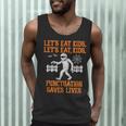 Halloween Lets Eat Kids Punctuation Teacher Men Tank Top, novelty gifts, funny gifts