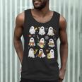 Halloween Ghost Playing Musical Instruments Music Teacher Men Tank Top, novelty gifts, funny gifts Halloween Ghost Playing Musical Instruments Music Teacher Men Tank Top, novelty gifts, funny gifts