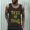 Halloween Math Teacher Trig Or Treat Student School College Men Tank Top, novelty gifts, funny gifts