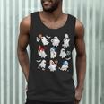 Halloween PE Teacher Ghost Playing Soccer Football Baseball Men Tank Top, novelty gifts, funny gifts
