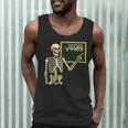 Halloween Skeleton 67 Meme Square Root 4489 Math Teacher Men Tank Top, novelty gifts, funny gifts