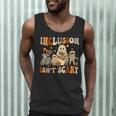 Halloween SLP Sped Teacher Groovy Inclusion Isn't Scary Men Tank Top, novelty gifts, funny gifts
