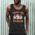 Halloween Teacher Ghosts Trick Or Teach Retro Costume Women Men Tank Top, novelty gifts, funny gifts Halloween Teacher Ghosts Trick Or Teach Retro Costume Women Men Tank Top, novelty gifts, funny gifts