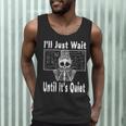 Halloween Teacher Math I'Ll Just Wait Until It's Quiet Men Tank Top, novelty gifts, funny gifts Halloween Teacher Math I'Ll Just Wait Until It's Quiet Men Tank Top, novelty gifts, funny gifts